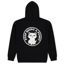 Hoodie RIPNDIP Stop Being A Pussy black