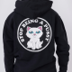 Hoodie RIPNDIP Stop Being A Pussy black