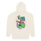 RIPNDIP Rabbit Hole Hoodie krémová