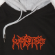 Hoodie Wasted Paris Telly Feeler Black/Ash grey