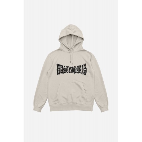 Wasted Paris London Cross Hoodie Sand