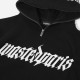Wasted Paris Streak Full Zip Hoodie černá