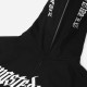 Wasted Paris Streak Full Zip Hoodie černá