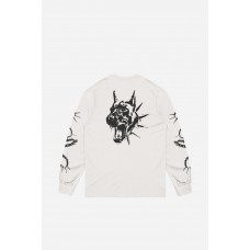 Wasted Paris Spike tee L/S white