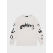 T-shirt Wasted Paris Spike Longsleeve white