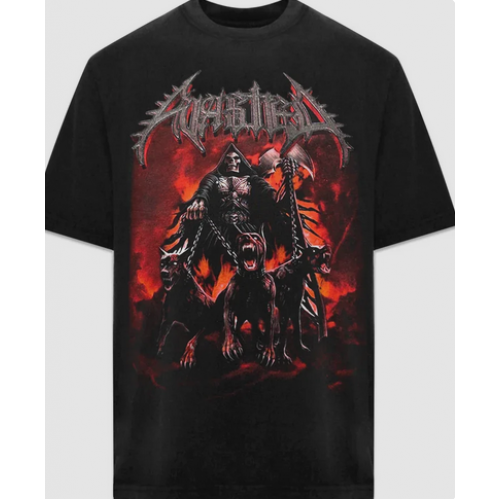 T-shirt Wasted Paris Cerbere Black