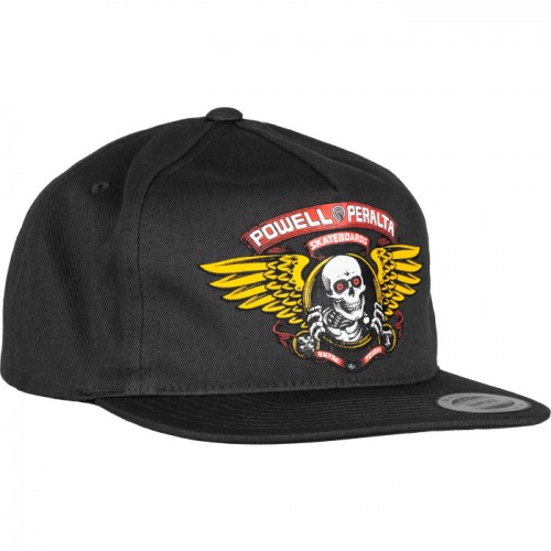 Kšiltovka Powell Peralta Winged Ripper Black