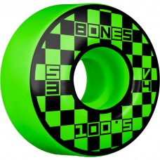 Kolečka BONES 100's Block Party 53mm V4 Green
