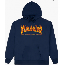 Mikina Thrasher Inferno Navy BTS23