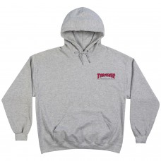 Hood Thrasher Little Outline Grey BTS23