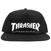 Kšiltovka Thrasher Mag Logo Black/White BTS23