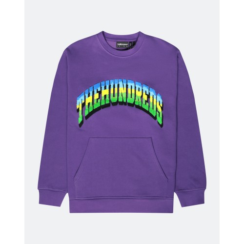 The hundreds Crewneck Shades fialový