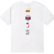 T-Shirt The Hundreds Jam Adam White