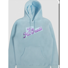 Hoodie The Hundreds Stitch Slant Aqua Blue