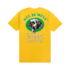 T-Shirt The Hundreds All Is Well Yellow