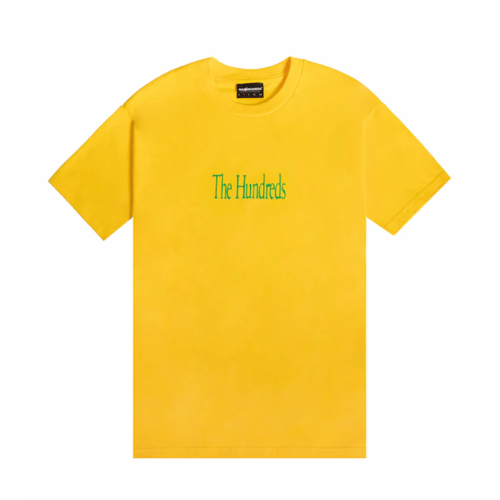 T-Shirt The Hundreds All Is Well Yellow