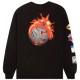 T-shirt The Hundreds Jam Adam Black Longsleeve
