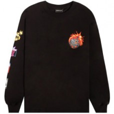 T-shirt The Hundreds Jam Adam Black Longsleeve