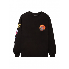 Triko The Hundreds Jam Adam Black Longsleeve