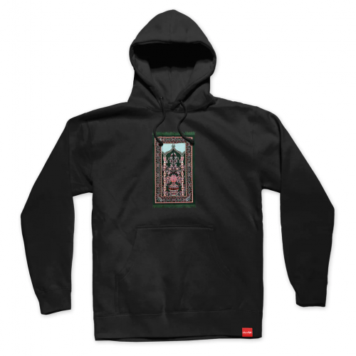 Hoodie Chocolate Prayer Rug Black