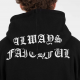 Hoodie Wasted Paris Always Faithful black
