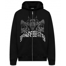 Hoodie Zip Wasted Paris Guardian Black