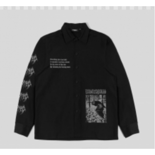 Shirt Wasted Paris Square Sight Black