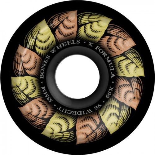 Kolečka BONES Leaving X-Formula 53mm 99A V6 Black