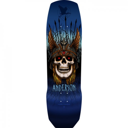 Deska Powell Peralta Andy Anderson Heron Skull Blue 9.13