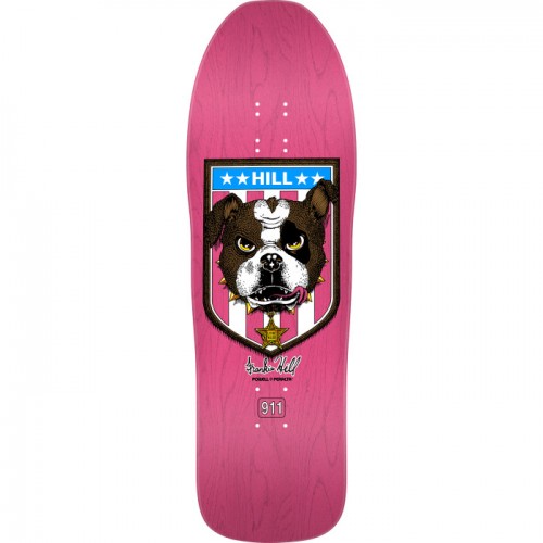 Deck Powell Peralta Frankie Hill Bulldog Pink 10.0