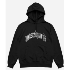 Hoodie Wasted Paris Macabre Black 