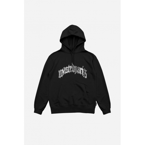 Hoodie Wasted paris Macabre Black 