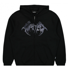 Hoodie Zip Wasted paris Ashes Black 