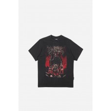T-shirt Wasted Paris Hell Gate Faded Black 
