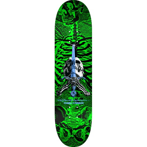 Deck Powell Peralta Skull & Sword Green 8.0