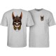 T-shirt Powell - Peralta Andy Anderson Skull - Gray