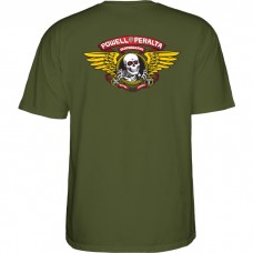 T-shirt Powell Peralta Winged Ripper Green