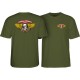 T-shirt Powell Peralta Winged Ripper Green