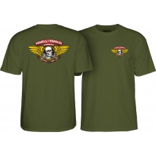 T-shirt Powell Peralta Winged Ripper Green