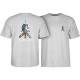 T-shirt Powell Peralta Skull & Sword Gray