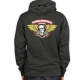 Hoodie Powell Peralta Winged Ripper Charcoal