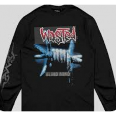 tričko Longsleeve Wasted Paris Blind černé