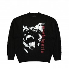 Sweater Wasted Paris Cable Creep Black