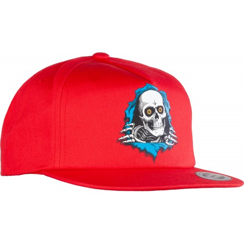 Powell Peralta Ripper Snapback Cap Red