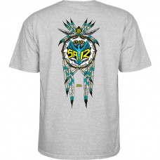 T-shirt Powell Peralta Saiz Totem Gray