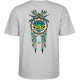 tričko Powell Peralta Saiz Totem  Šedé Gray