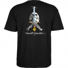 T-shirt Powell Peralta Skull & Sword Black