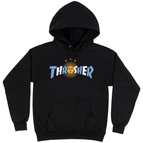 Hood Thrasher Argentina Estrella Black BTS23