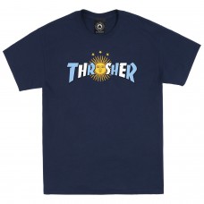 T-Shirt Thrasher Argentina Navy BTS23