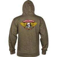Mikina Powell Peralta Winged Ripper Army Heather
